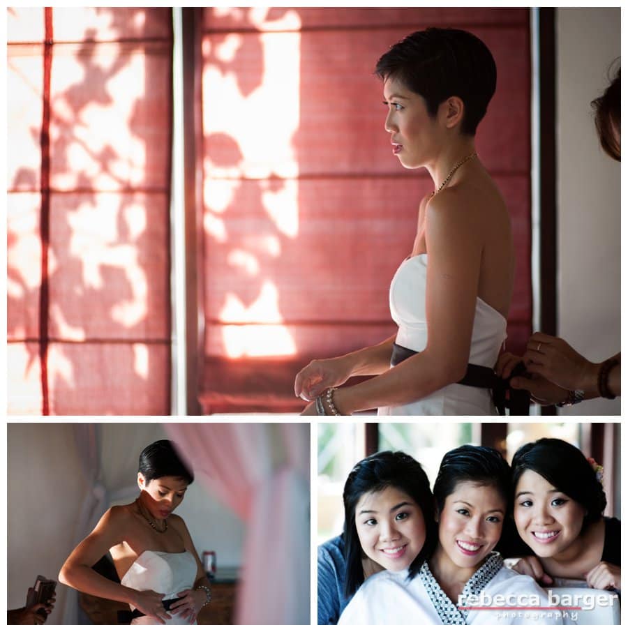 Alecia prepares for her wedding day.