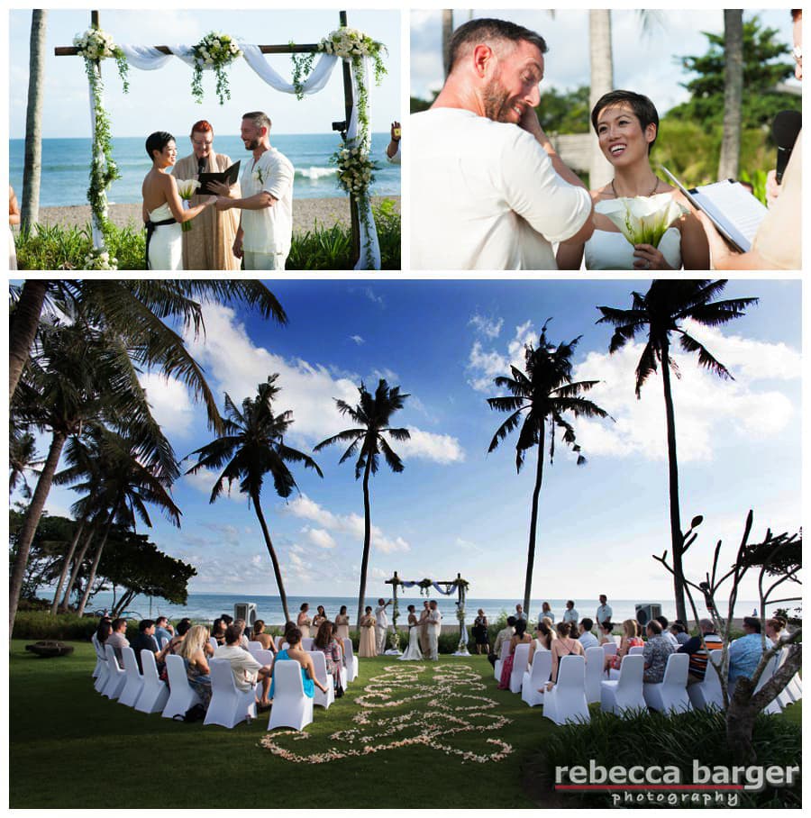 Wedding ceremony Canggu, Bali.
