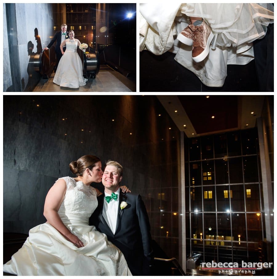 Lowes Hotel, where they met in 2012, was the perfect wedding venue for Kiera and Mark.