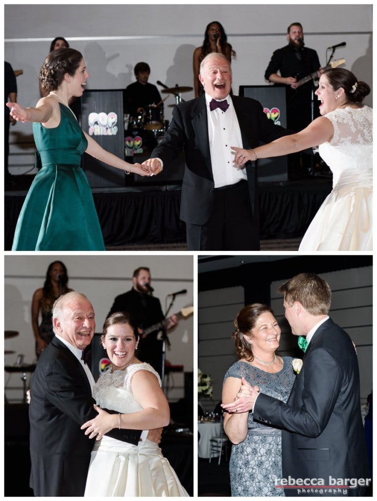 Parent dances.