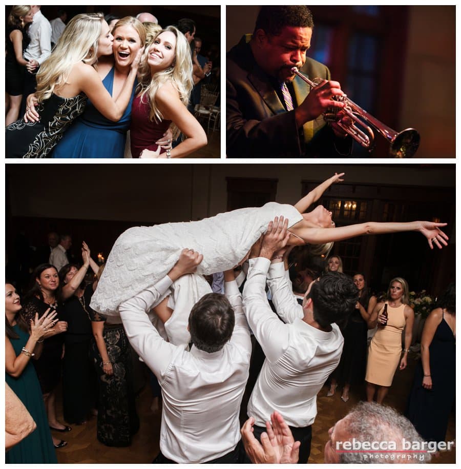 Any bride that crowd surfs at her very own wedding, is my kinda bride!!