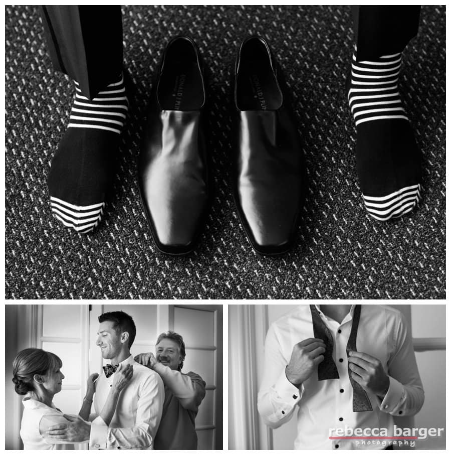 Ben prepares for his wedding.