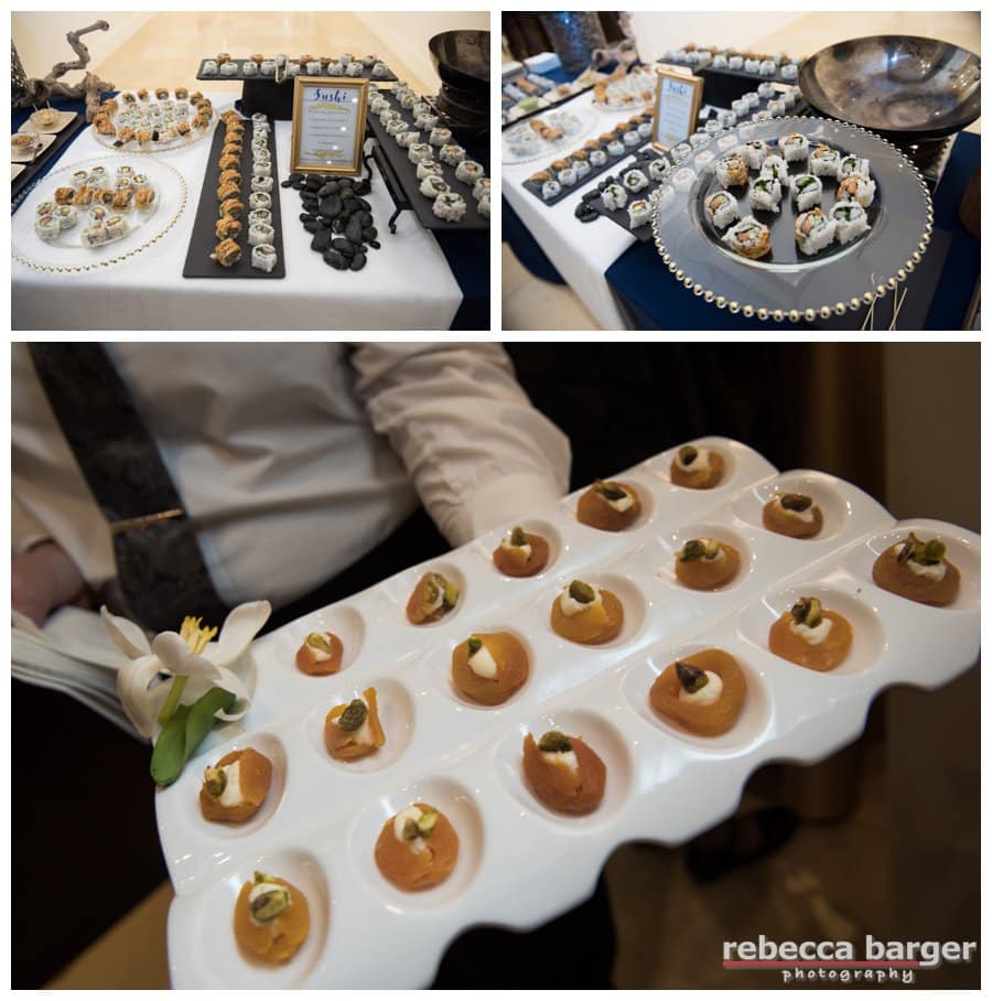 Wedding day catering by Feast Your Eyes.