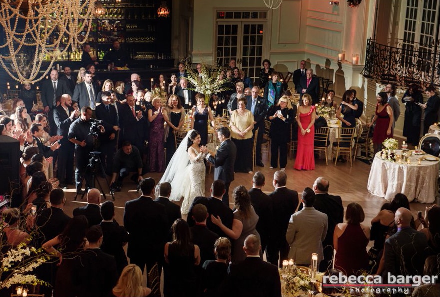 First Dance at Cescaphe Ballroom.