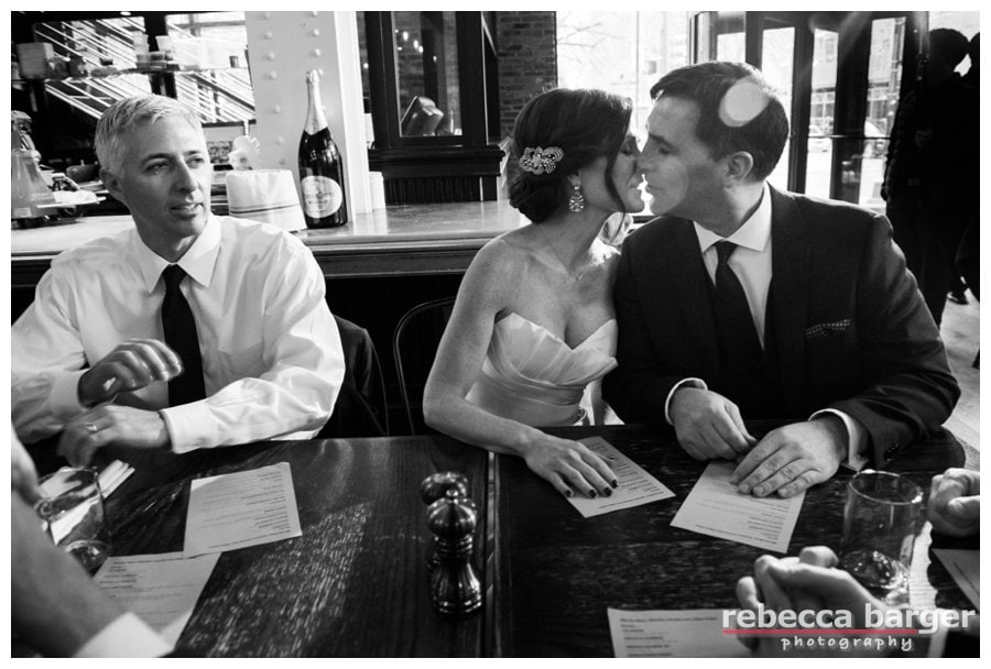 A quick break during the day, getting ready for ceremony - Rebecca Barger Photography.