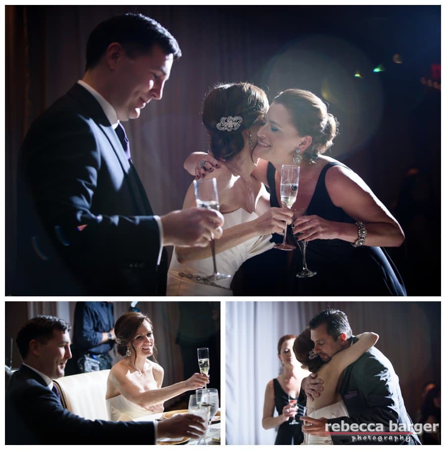 Toasts and hugs!