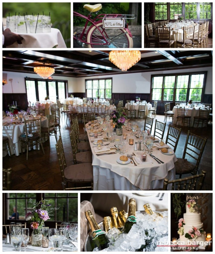 Ballroom at Hotel du Village.