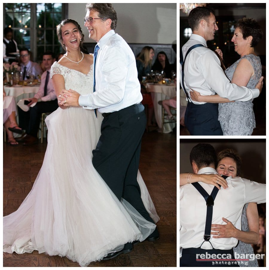 Parent dances.