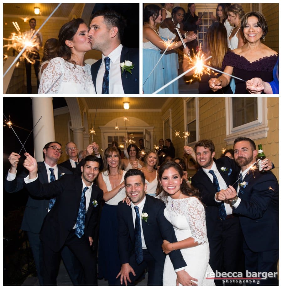 Liz and Gavin on their wedding day at The Philadelphia Cricket Club.