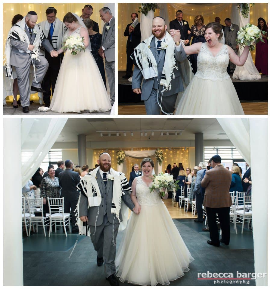 What a lovely ceremony for Katie and Jordan.