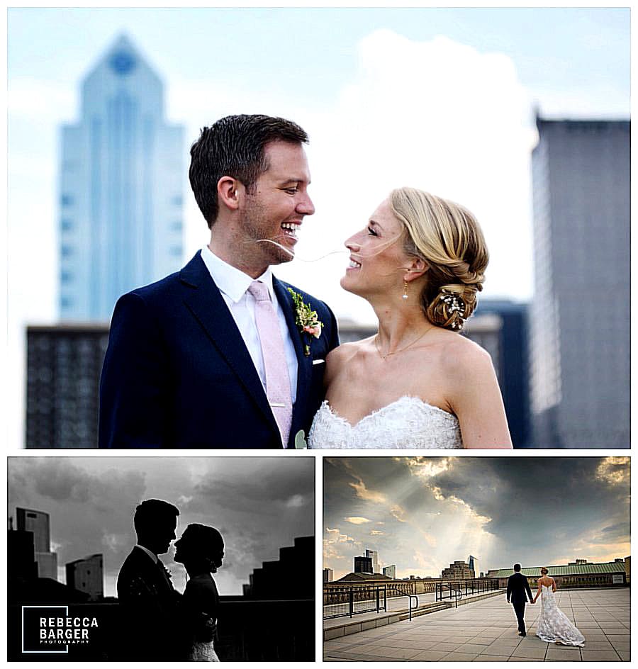 The Phila. Free Library rooftop, great for reception and photos, Brûlée Catering.