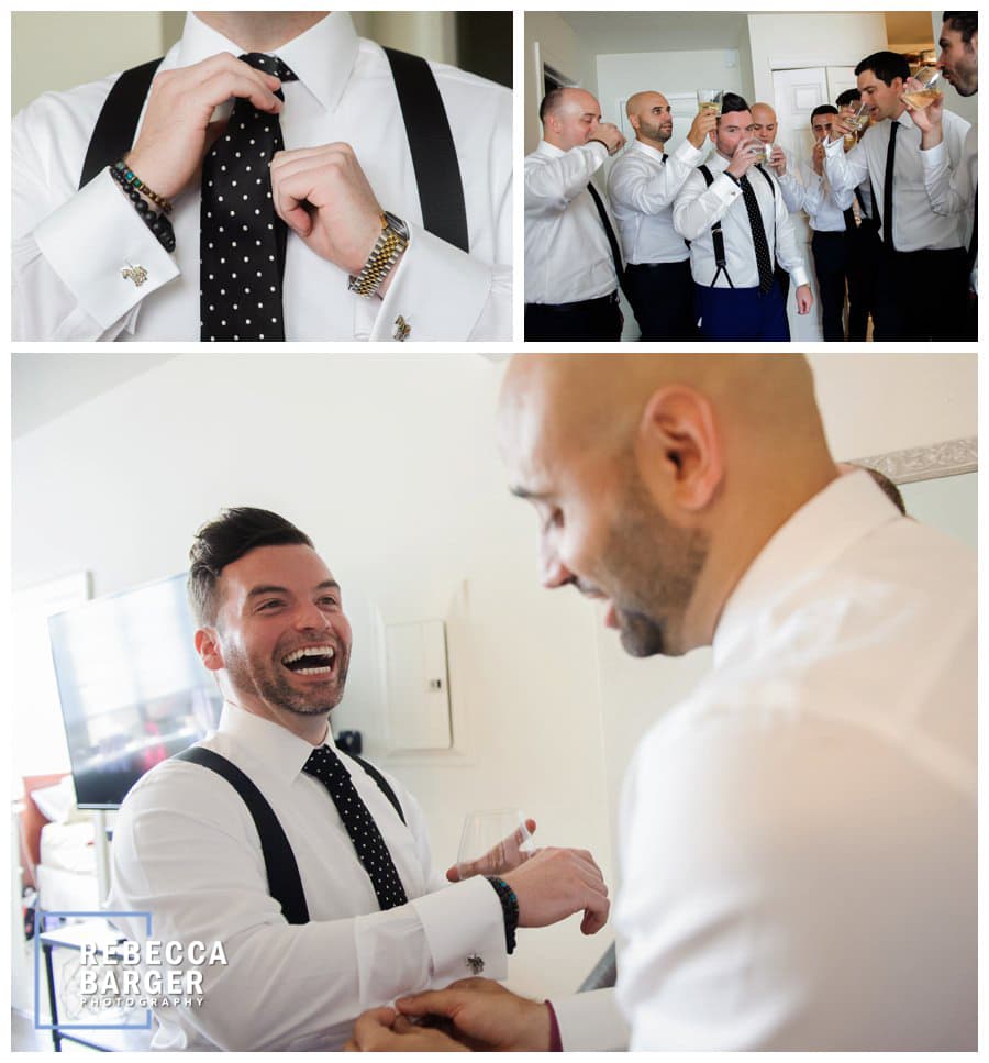 Michael prepares for his wedding day.