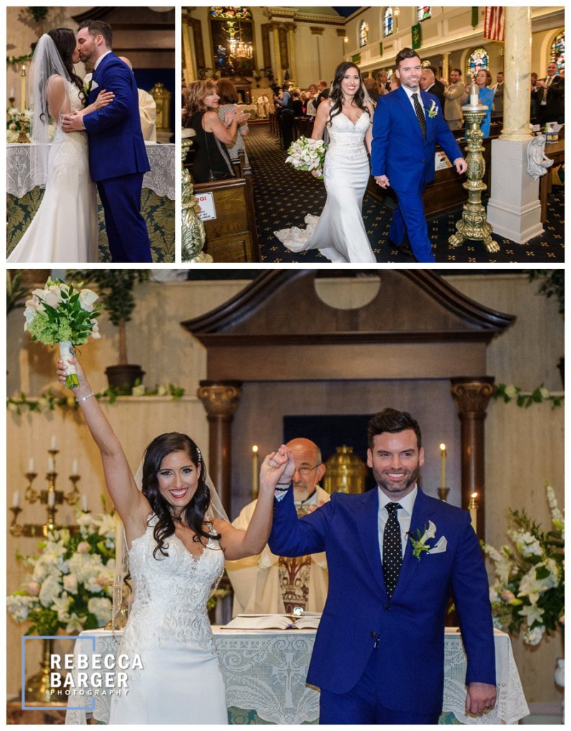 Congratulations, just married! Old St. Mary's.