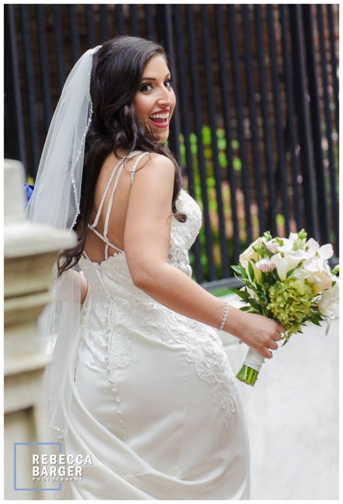 Cosmetics by All Dolled Up, hair by La Bella Sposa, bridal gown from Le Bella Donna and Kristina's Wildflowers!.