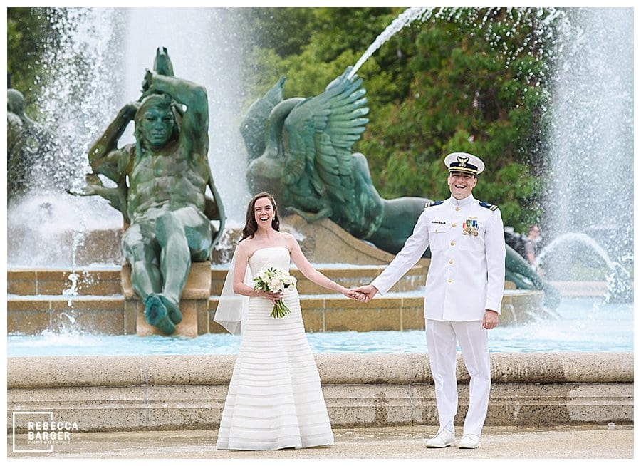 military wedding Basilica