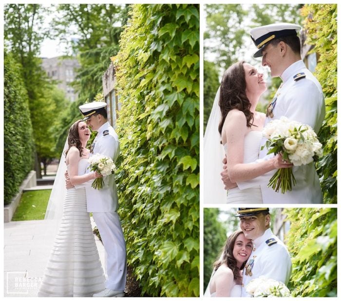 barnes foundation wedding photos