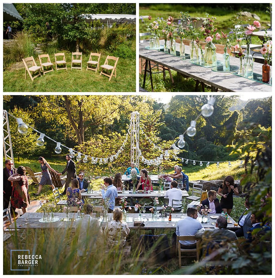 feast your eyes outdoor wedding