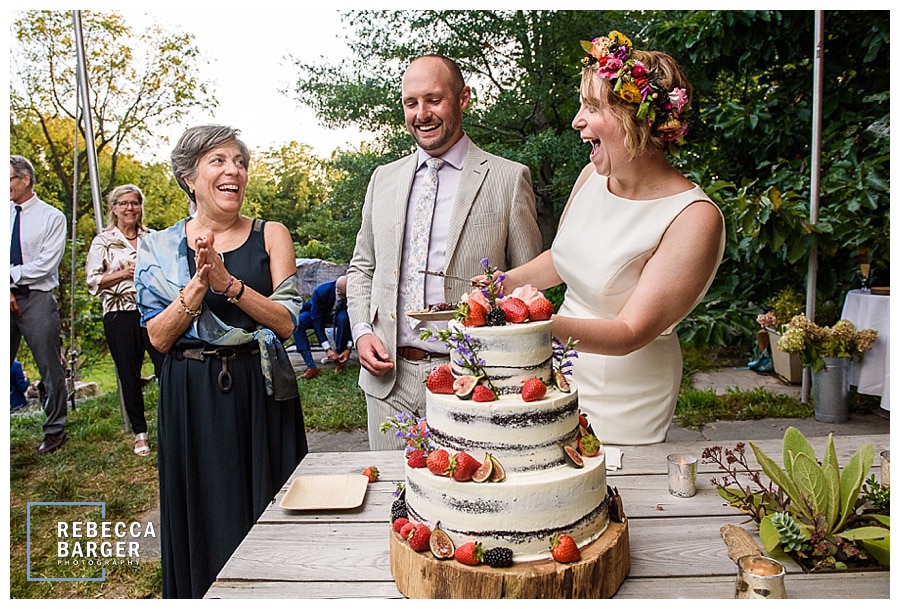 feast your eyes wedding cake