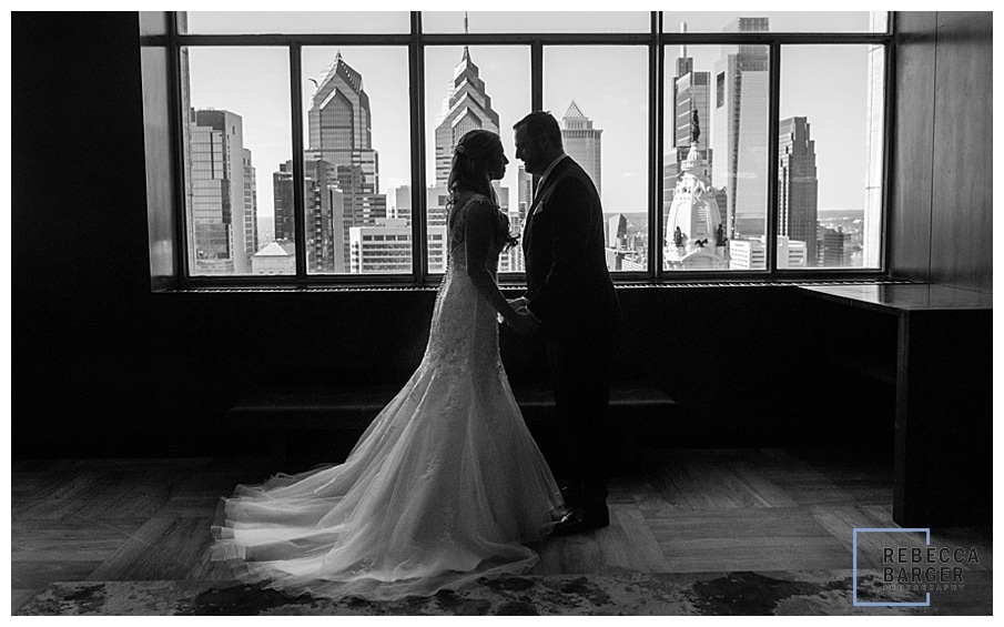 Loews hotel wedding view