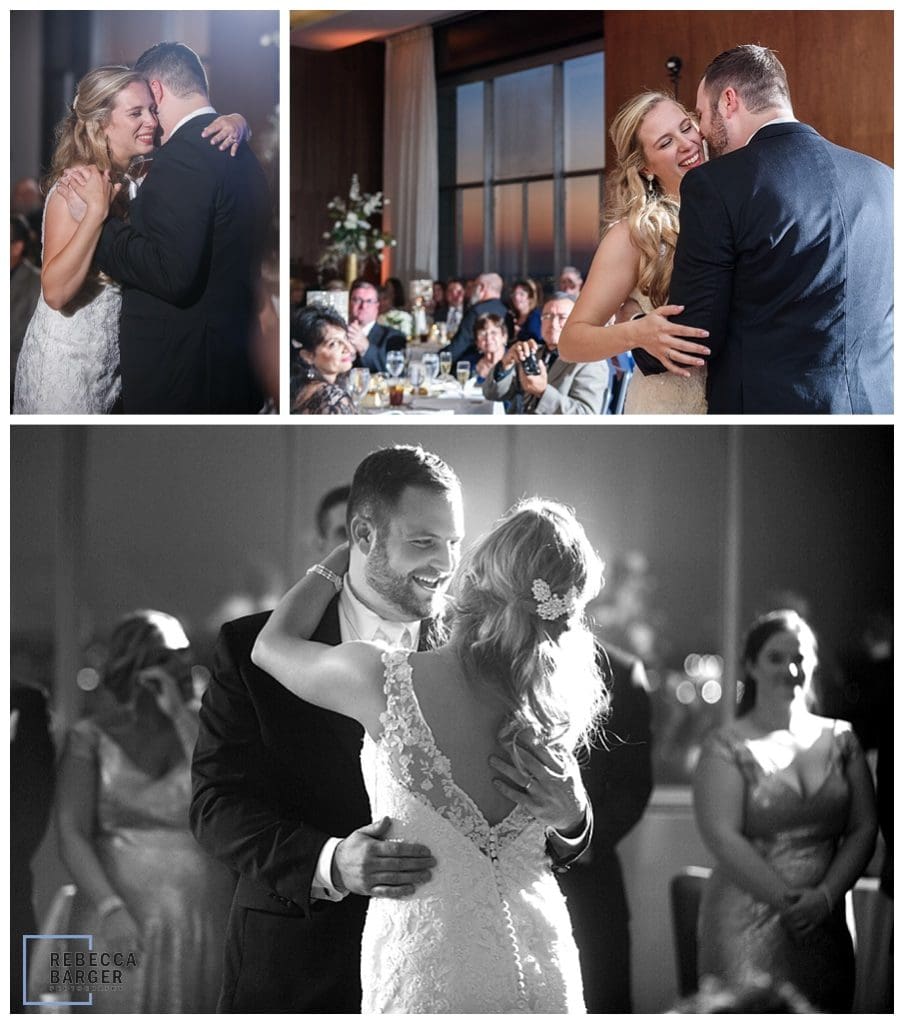 bride and groom first dance 